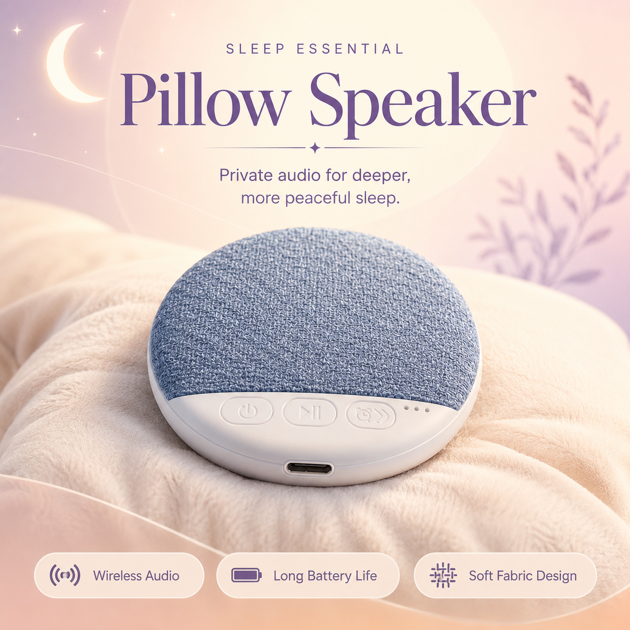 Pillow Speaker